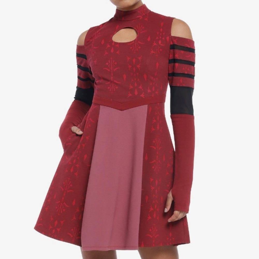 Her Universe‎ Star Wars Ashoka Tano Dress Hot Topic Cosplay Disneybound Cosplay
